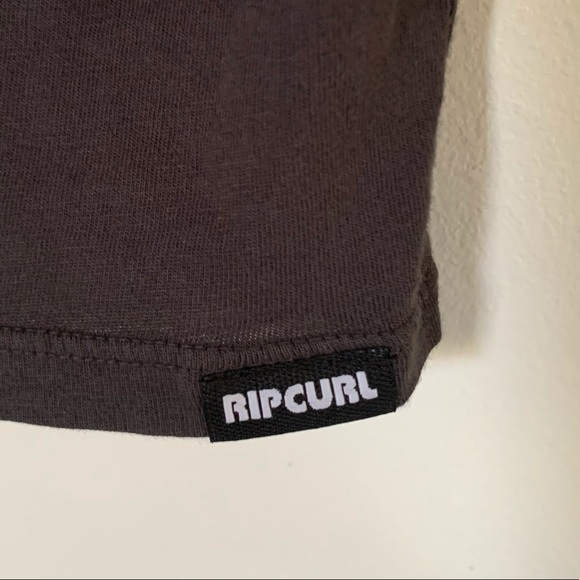 Ripcurl Made for waves men’s gray tank top Sz Sm - Picture 4 of 6